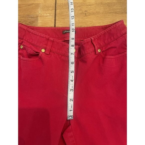J.McLaughlin Red Stretch Pants Size‎ 2 - Picture 4 of 7